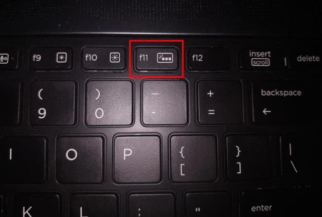 Кнопка подсветки клавиатуры